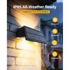 Solar Fence Lights Outdoor, 10 Pack Fence Solar Lights Waterproof