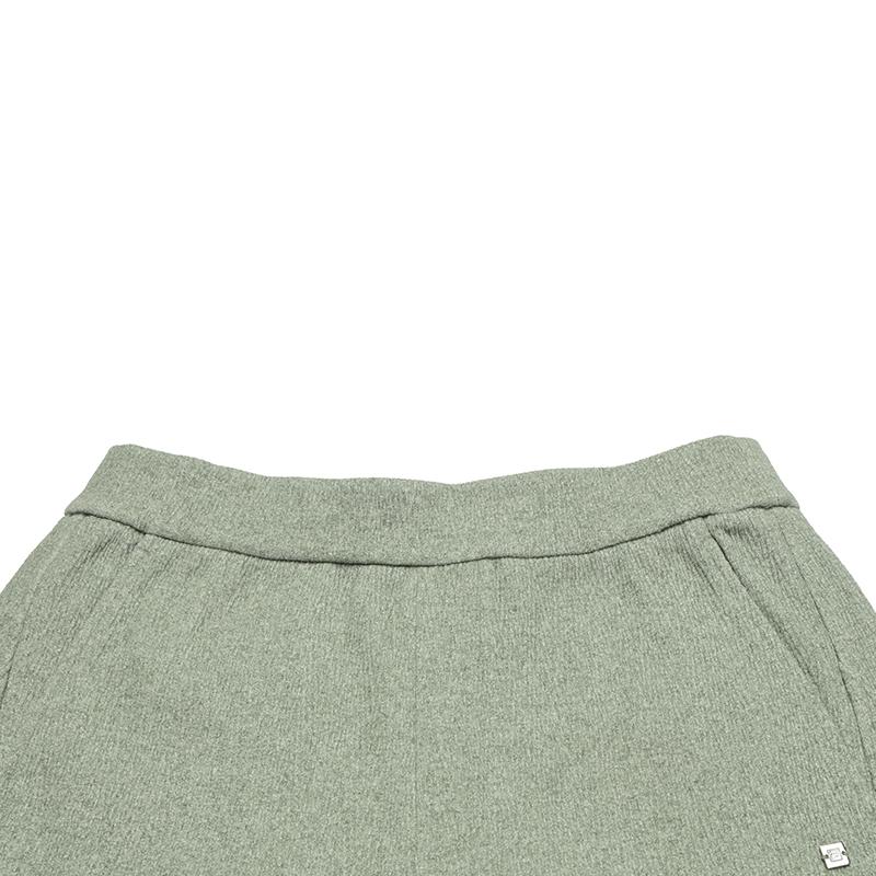 Fila Белые Минималистичные Классические Универсальные Модные Повседневные Брюки Женские низы Зеленый F11W543607FLG