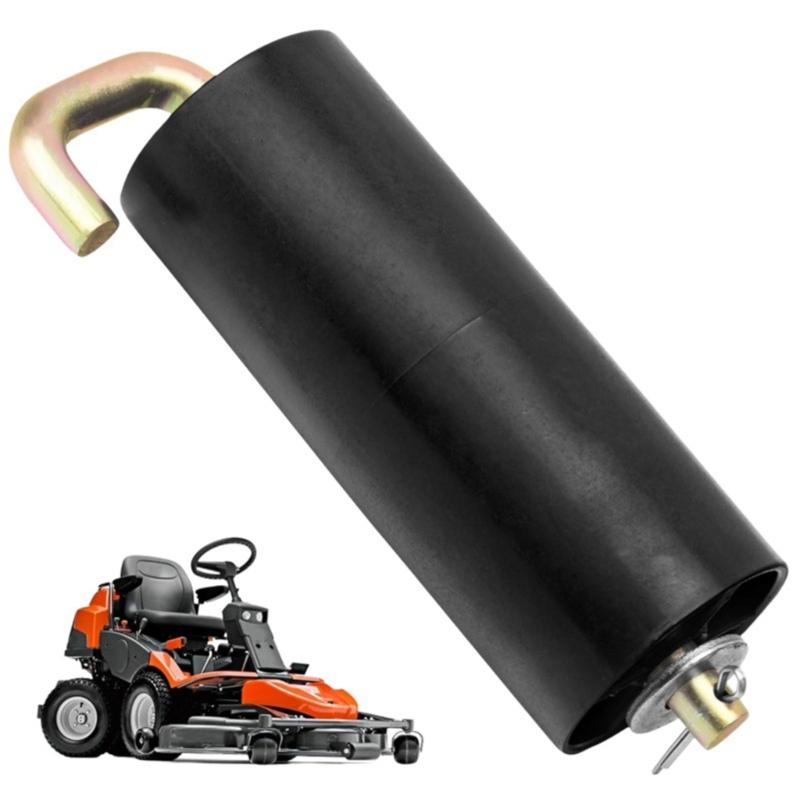 Metal Plastic Deck Roller Replacements Kit Strong Roller Assembly Universal Riding Mower Deck Roller for Lawns