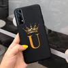 Чехол для Realme 7 Милые Буквы Короны Чехол Мягкий Силиконовый ТПУ Чехол для Телефона Для Oppo Realme 7 Pro Realme7 5G Задняя Крышка Чехол Бампер