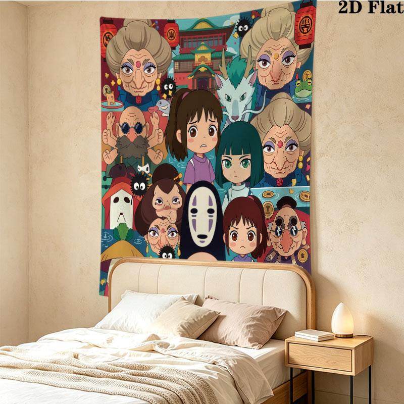 Away Wall Tapestry Aesthetic Wall Hanging Printed Fabric Blanket Decorative Tapestries For Bedroom Living Room Home Decor