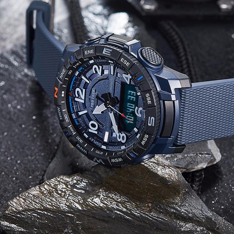 Casio Мужские часы PRO TREK Черные PRT-B50-2PR PRT-B50-2PR