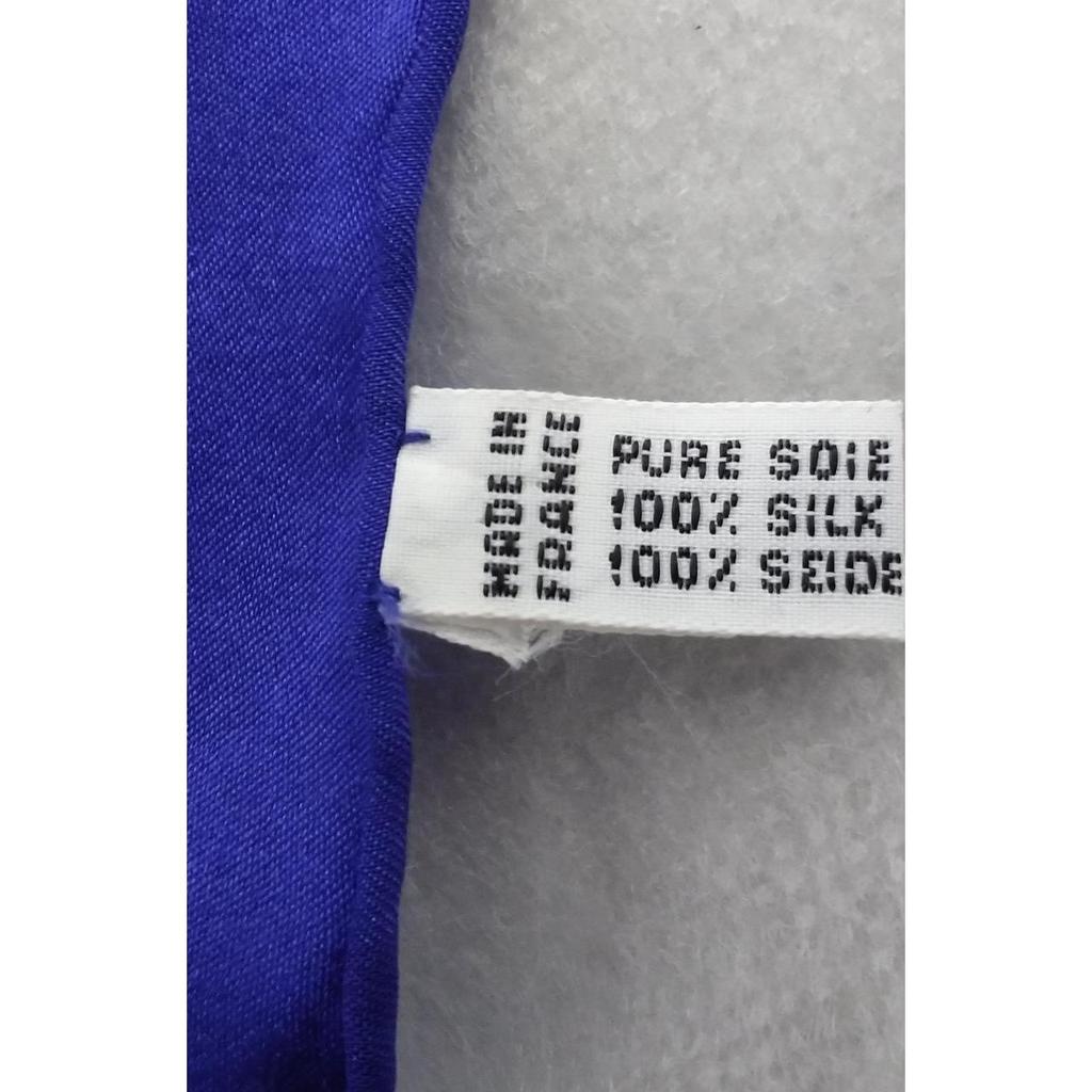 Б/у Шарф LOUIS VUITTON 100% Шелк Синий