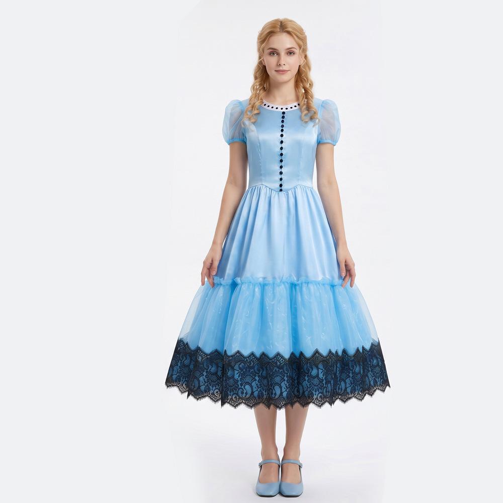 Halloween Alice Princess Dress Costume Cosplay Anime Performance Outfit