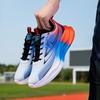Мужские контрастные цветные спортивные баскетбольные кроссовки для бега в уличном стиле, кроссовки для студентов, большие размеры для бега