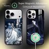 Чехол для телефона с персонажем готической истории любви для iPhone 17, 16, 15, 14, 13, 12, 11 Plus, Pro, магнитный с беспроводной зарядкой Magsafe