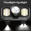 New LED Headlight COB Mini Portable USB Rechargeable Waterproof Fishing Work Light Outdoor Long Shot Head Mounted Torch