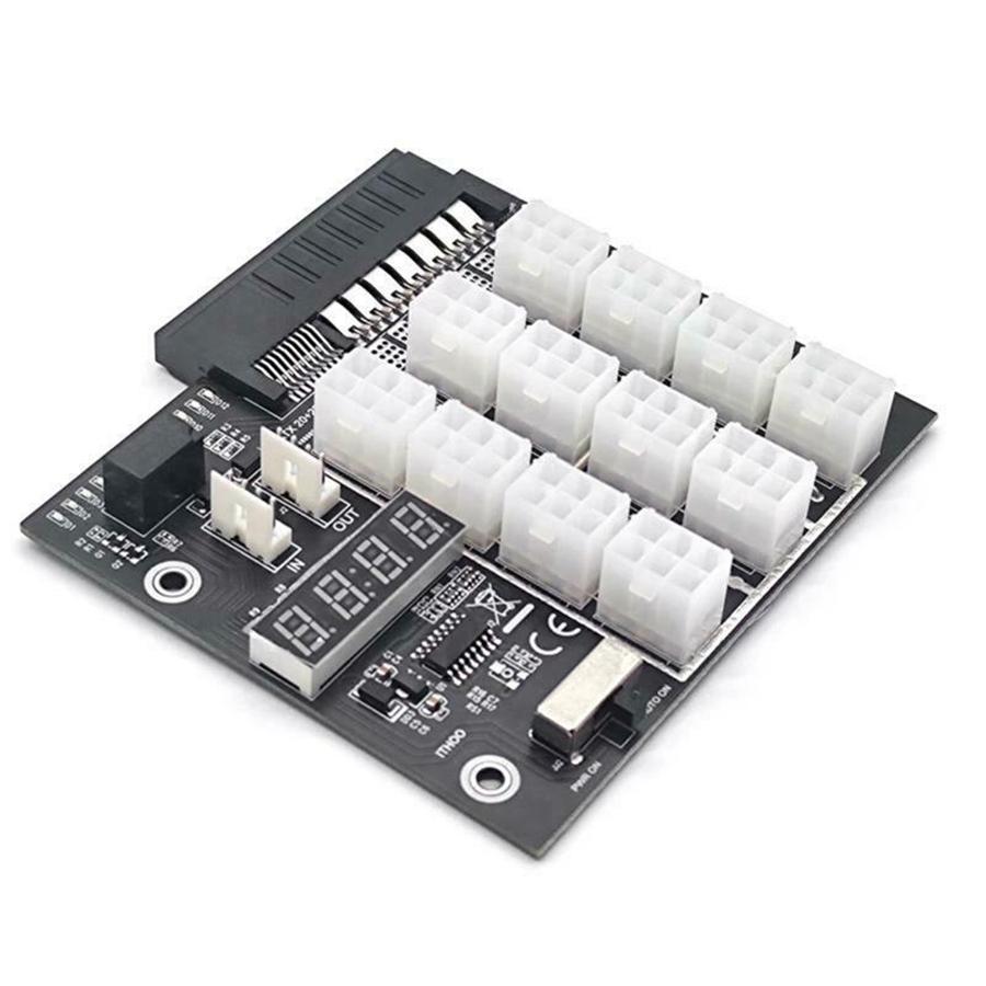 Mining Power Supply Breakout Board Adapter For 500W 800W 1400W 1600W PSU