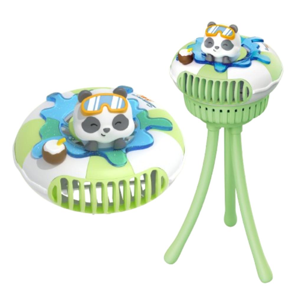 USB Rechargeable Portable Baby Stroller Fan Octopus Handheld Electric Fan  Kids Pram