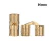 1pc New Door Cupboard Cylindrical Brass Hinges Furniture Hinges Hidden
