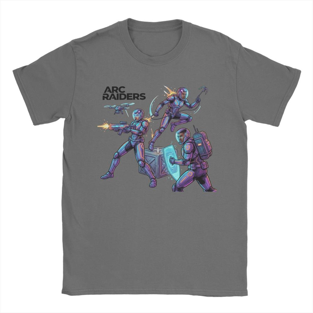Unisex Women Arc Raiders Game Dont Shoot T Shirts Pure Cotton Tops Hipster Short Sleeve Crewneck Tee Shirt New Arrival TShirts