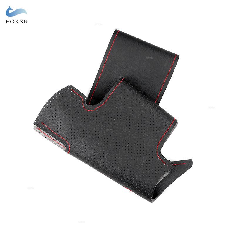 Оплетка рулевого колеса для Kia K3 2013 K3S 2014 K2 Rio 2015 2016 Ceed 2012-2017 Cerato 2013-2017 автомобильный кожаный руль