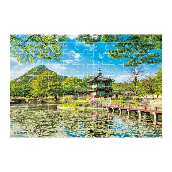 Cognitive Improvement Puzzle Gyeongbokgung Palace Hyangwonjeong, Korean Popular Puzzles