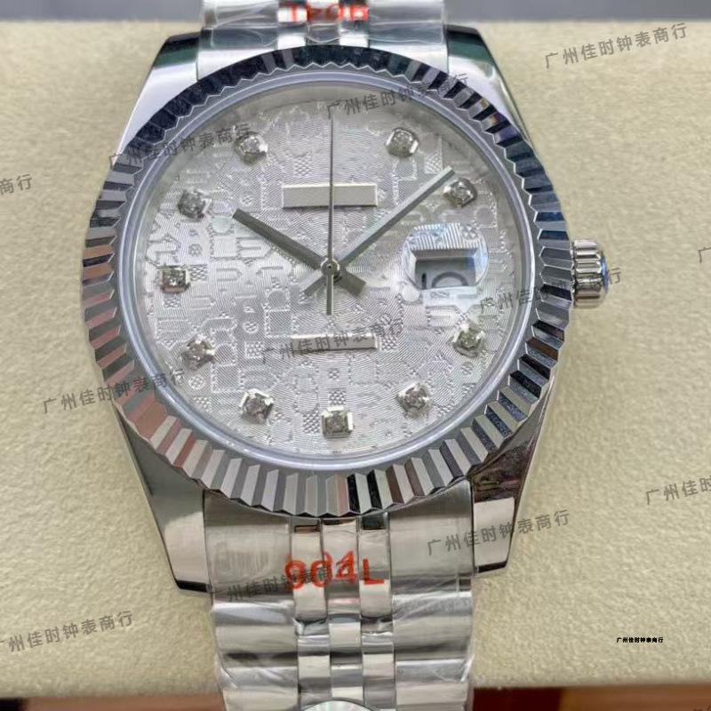 Мужские механические часы из нержавеющей стали серии «Дневник Лаоцзя» с инкрустацией стразами