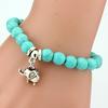 1Pcs Fashion Turquoise Bracelet Bohemian Turquoise Bead Bracelet