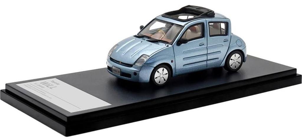 Interallied Hi Story 143 Toyota WiLL Vi (2000) Светло-синий металлик - Готовая модель