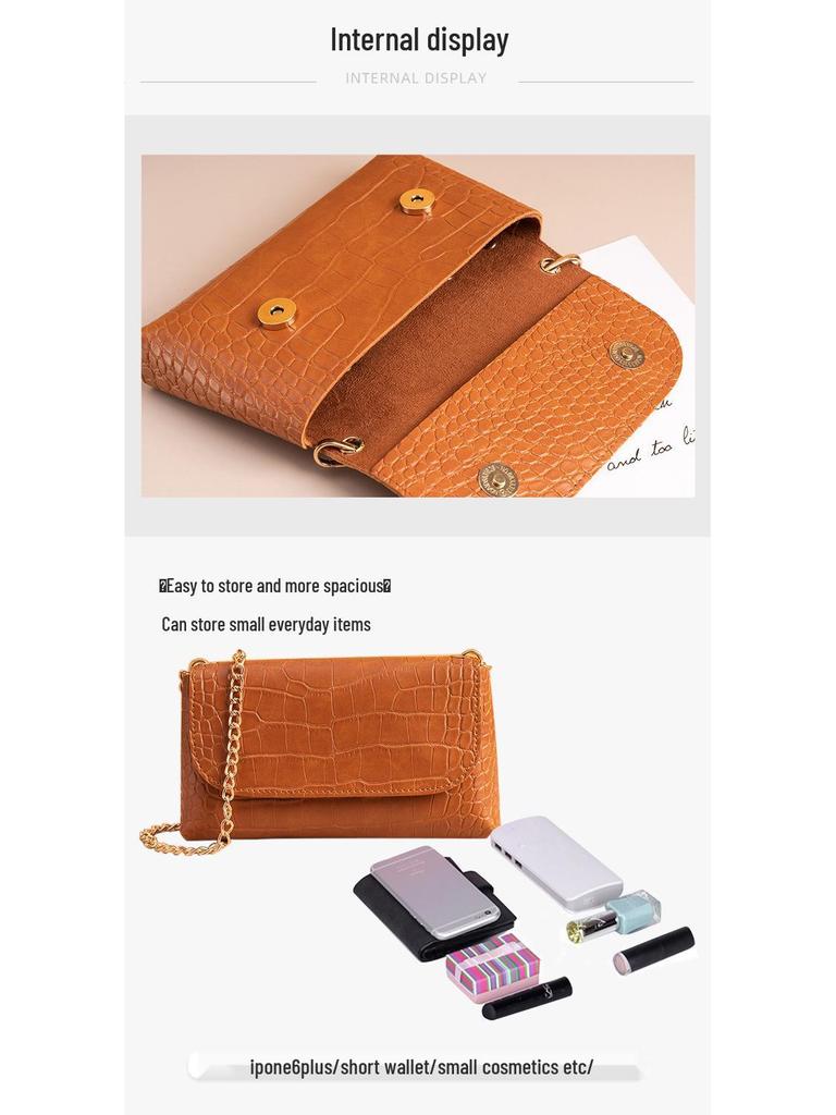 Женская модная мини-сумка кроссбоди: Сумка-цепочка в европейском и американском стиле, кошелек для монет, косметичка