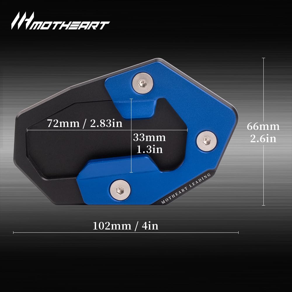 Боковая подставка MotHeart для мотоцикла, совместимая с R1300GS 2024-2026 R1300GS