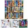30 Sheets/Set Creative Bookmarks Fantasy Reading Book Marker Aesthetic Paper Bookmarks Page Marker for Teacher Student