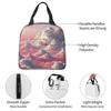 Pink Clouds Sky Large Sunset Glow Insulated Lunch Bag for Women Office Cooler Thermal Food Box Tote Lunch Boxes Container