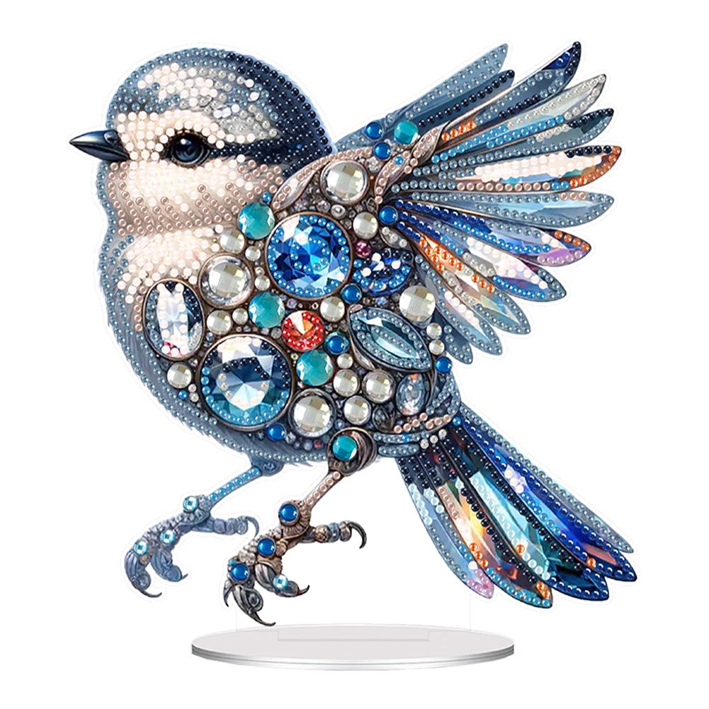 Акриловые мультяшные животные алмазная живопись настольные украшения набор ведьма 5D DIY алмазное искусство настольные украшения для взрослых начинающих