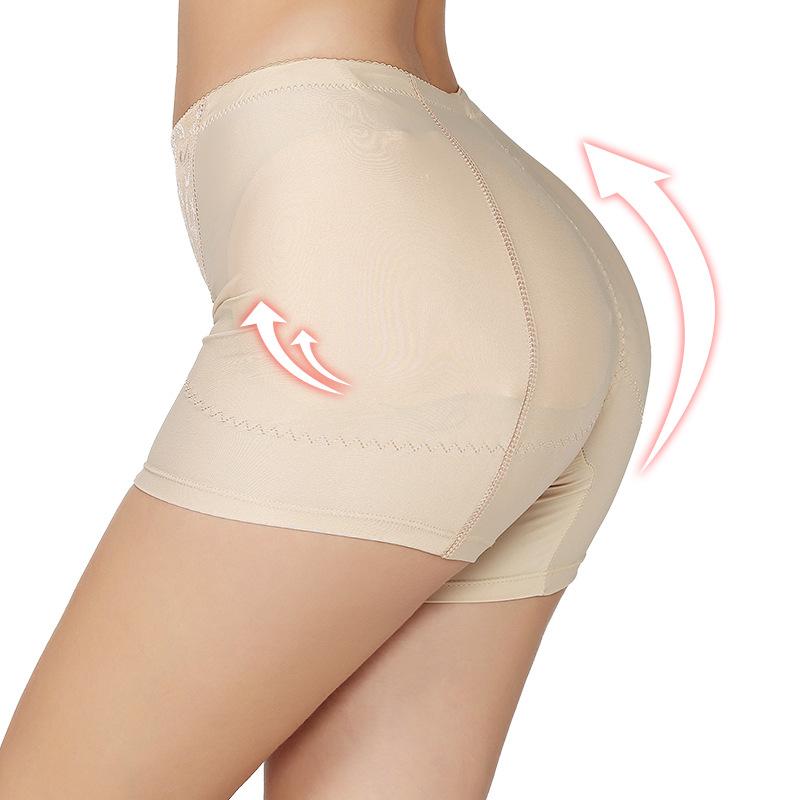 Нижнее белье с подтяжкой ягодиц, женское корректирующее белье-боксеры с подтяжкой бедер, мягкое нижнее белье, увеличивающее бедра, корректирующие фигуру, брюки