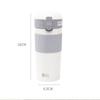 Straw Girls Thermos Cup Water Cup Student Portable Coffee Cup Portable Thermos Cup Large Capacity Cup