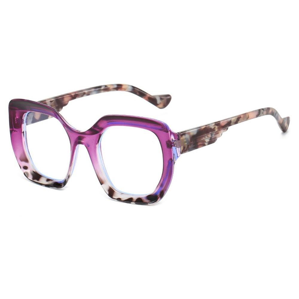 Transparent Color Matching Frame Sunglasses Ins Trendy Personalized Box Sunglasses Men And Women The Same Casual Glasses
