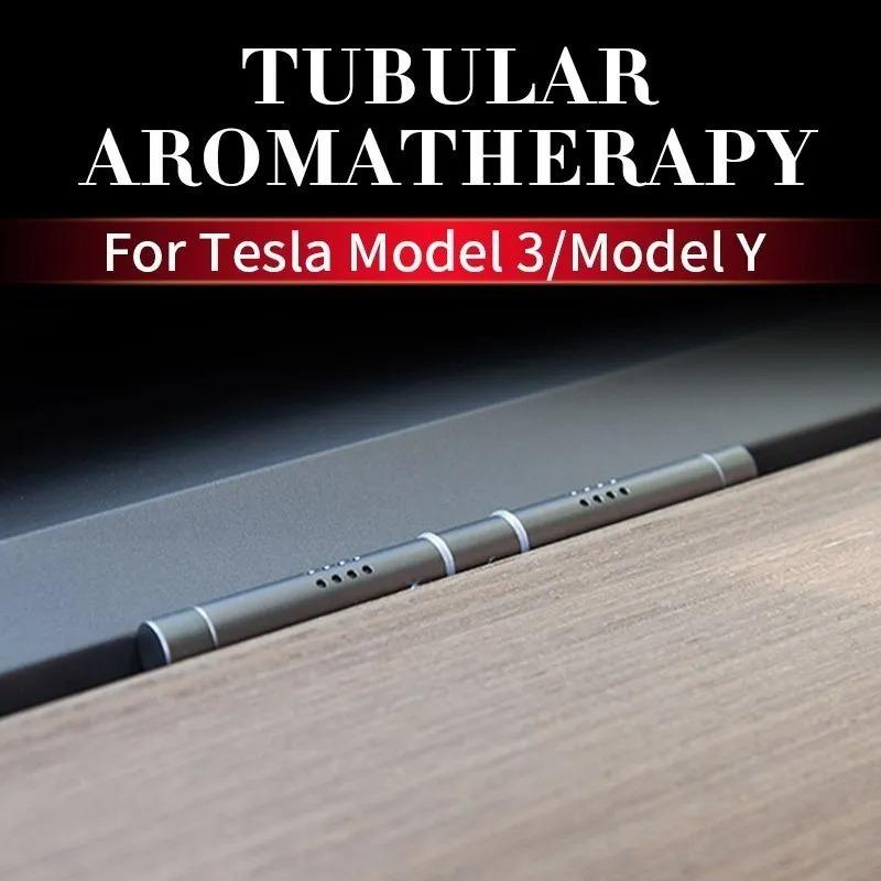 Heenvn Для Tesla Model 3/Y Автомобильный освежитель воздуха Невидимый парфюм для вентиляционного отверстия Дезодорант Очищающий агент Декорация Автомобильные принадлежности
