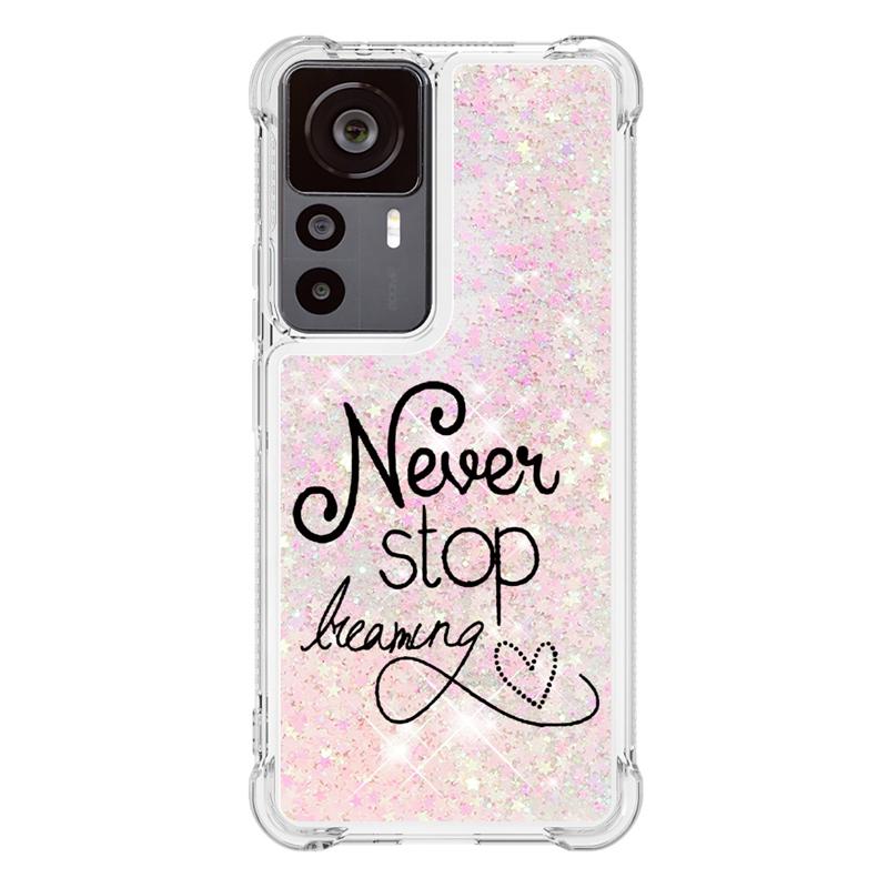 12T Pro Чехол для Coque Xiaomi 12T Pro Чехол Quicksand Dynamic Liquid Чехол для Funda Xiomi Xiaomi Mi 12T 12 T Pro Чехлы для телефонов
