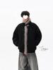 2025 Winter Men's Zuo Shan Diao Cotton Jacket: Fur Lined & Thickened with Trendy Style