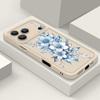 Чехол с принтом «Цветы и Листья» для iPhone 17 Pro Max Чехол iPhone 16 15 14 13 Pro Max 11 17e 16e Ударопрочный бампер Мягкий силиконовый чехол для телефона