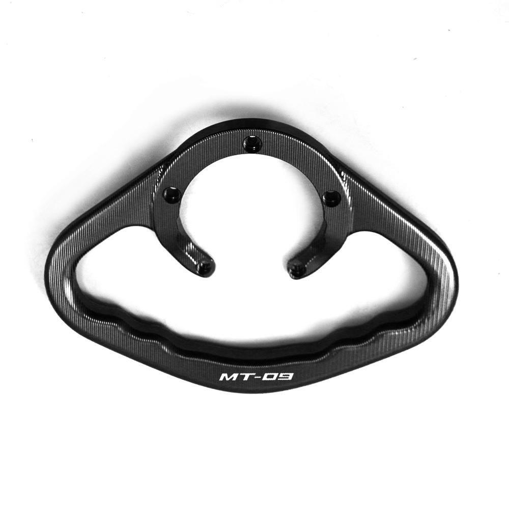 For Yamaha MT-09 MT09 MT 09 Tracer FZ09 FZ-09 All Years Universal CNC Passenger Handgrips Hand Grip Tank Armrest Grab Handle Bar