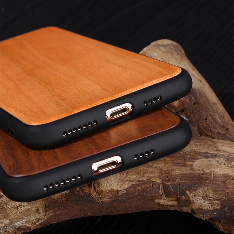 Чехол из натурального дерева для Iphone 14 12 13 11pro Xr X Xs Max 14plus, мягкий бамбуковый деревянный жесткий чехол для Iphone 12 11 13 14pro Max