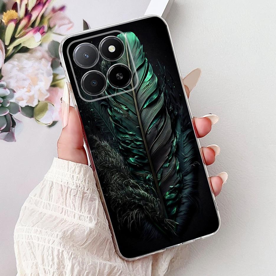 Чехол для Honor X5b 4G GFY-LX2 Милый Расписной Чехол Прозрачный Силиконовый Мягкий ТПУ Чехол для Телефона Для Honor X5b Plus HonorX5b Задняя Крышка Coque