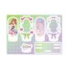 Aikatsu X Sanrio Characters 02 B Illustration Premium Acrylic Diorama Plate Stars! Ver. [Collaboration [Life-Size]]
