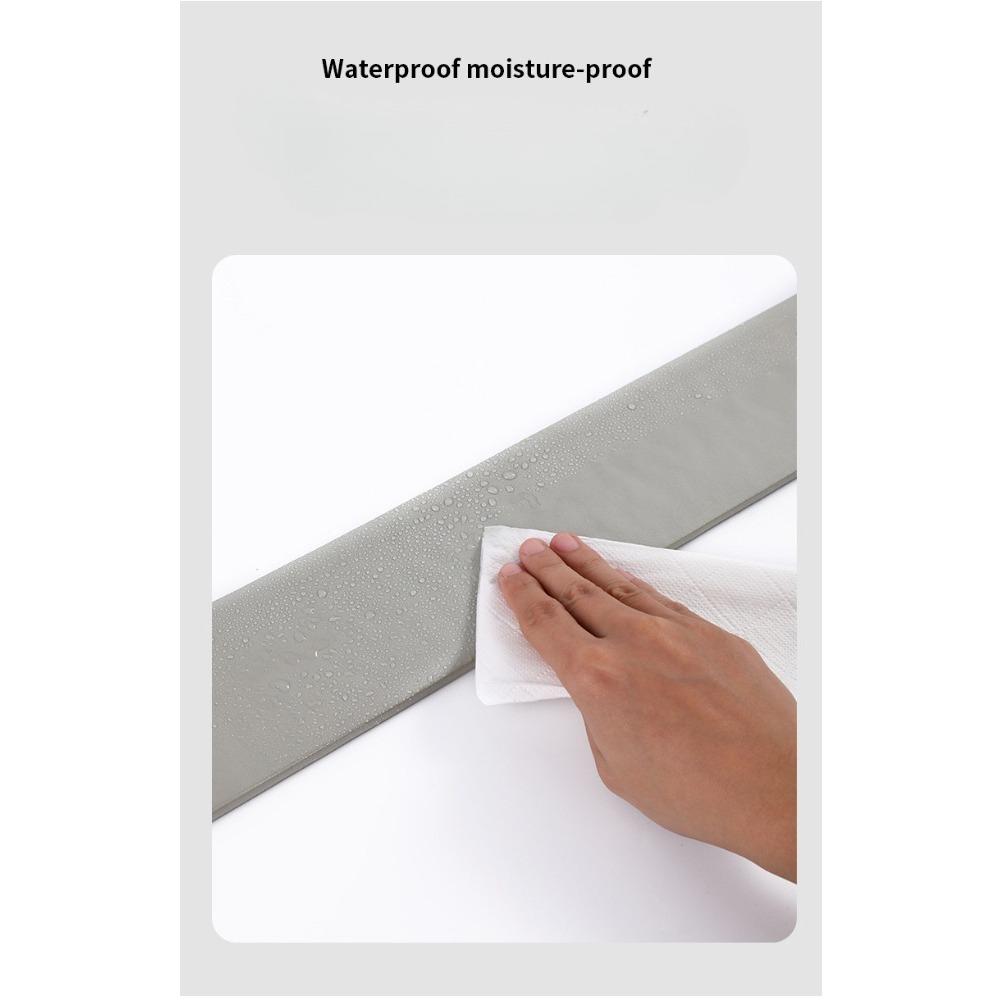 Горячий 2M Водонепроницаемый корпус Самоклеящаяся плинтусная линия 3D Наклейка на стену Утолщенная Противоударная Декорация Линия для детского уголка