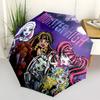 1pc Monster High, Halloween Themed High-quality Umbrella,Automatic Opening and Closing Umbrella,Multi-functional Umbrella G0811100