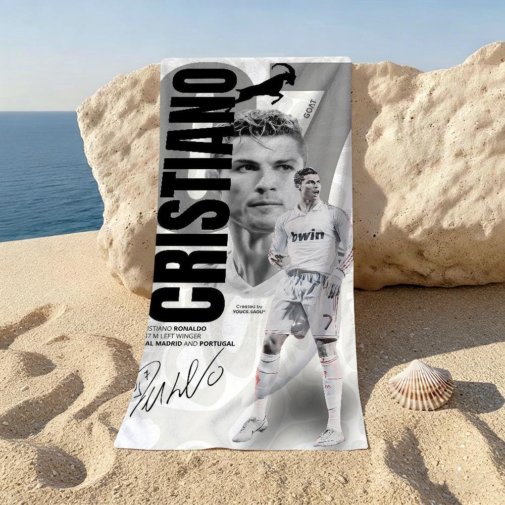 Пляжное полотенце Athlete C-CR7 Для пляжей, студий йоги, спортзалов, горячих источников, бассейнов и пикников