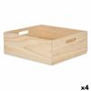 Decorative Box Pine 35 X 14 X 40 Cm (4 Units)