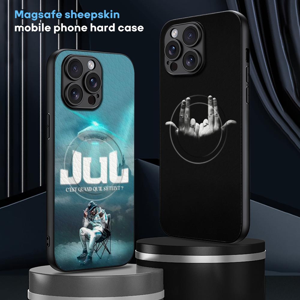 Trend J-JuL T-Tou-jourES LOOG Phone Case For iPhone 17 16 15 14 13 12 11 Plus Pro Max High-end Luxury Magsafe Sheepskin