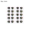 10 Pairs Multi Styles Cartoon Crystal Eyes Brown/Blue Cute Eyes Stickers Boy Anime Figurine Doll Face Organ Diy Doll Accessories