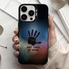 Язык Не трогай мой телефон Чехол для телефона для iPhone 17, 16, 15, 14, 13, 12, 11 Plus, Pro Max Черный Конфетный Посеребренная Крышка