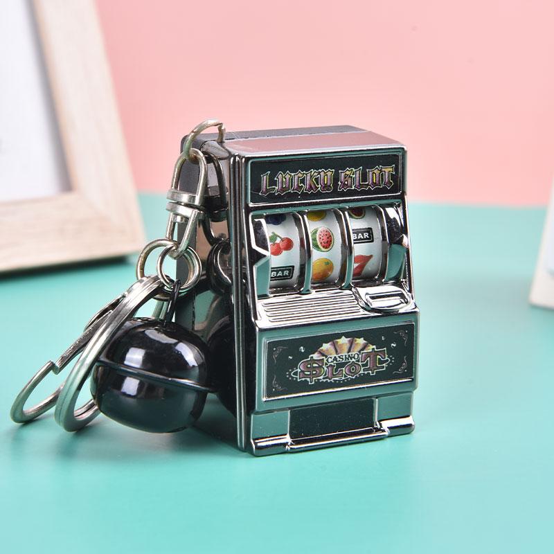 Lucky Jackpot Мини-фруктовый игровой автомат Веселый брелок на день рождения Подарок Детская игрушка