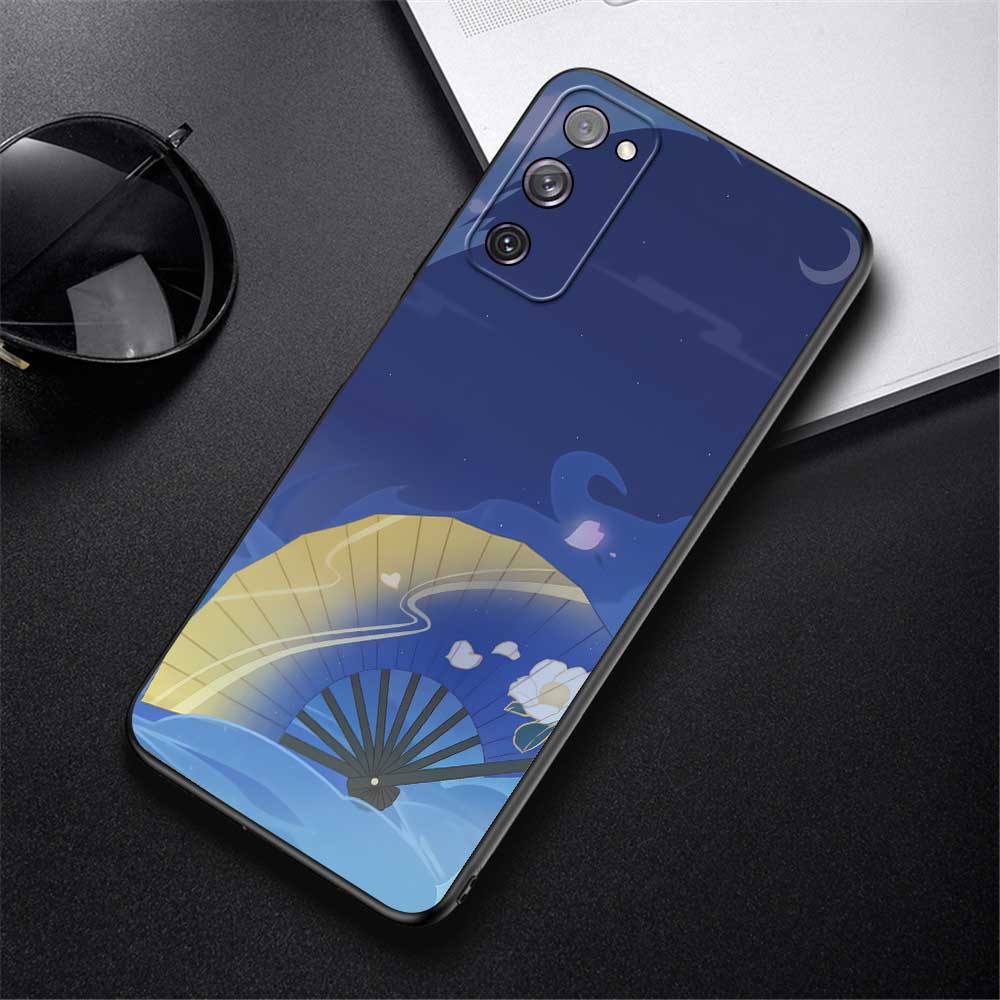 Чехол для телефона Genshin Impact Icon для Samsung Galaxy S22 5G S21 Ultra S20 S10 S9 Plus S10E S8 S7 Edge, защитный чехол