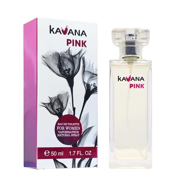 KAVANA Pink Perfume & Three Other Type Perfumes In Gold, Blue and Green Color