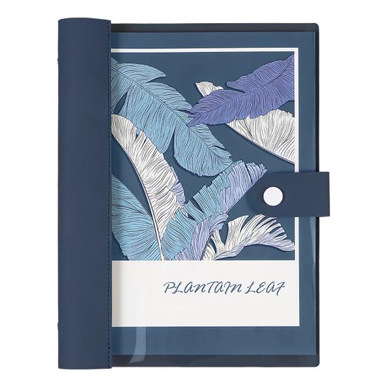 Блокнот формата A5 B5, 120 страниц, обложка из искусственной кожи, разлинованный, с отрывными листами, металлический