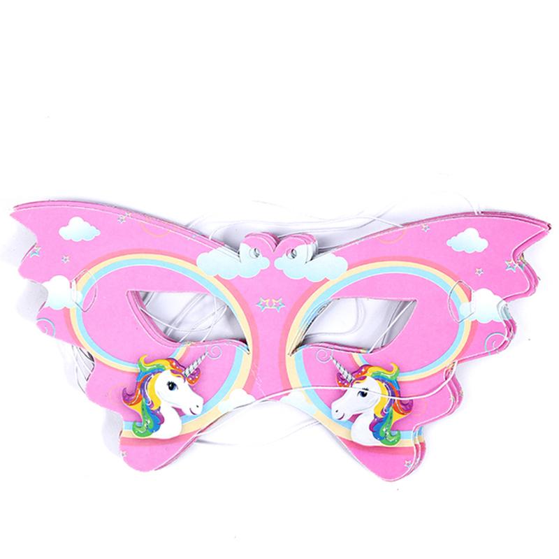 Товары для вечеринки в стиле «Единорог» Набор столовых приборов, бумажный стаканчик Unicorni, тарелка, украшение на торт для детей, день рождения, вечеринка, детский душ, украшения для девочек