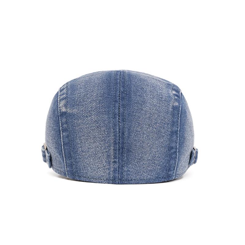 Летняя вышитая кепка женская винтажная джинсовая кепка с надписью мужской берет