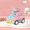 Baby Cartoon Toy Car Mini Press Go Vehicles Inertia Pull Back Cars Montessori Early Education Crawling Toys for Toddlers Boys